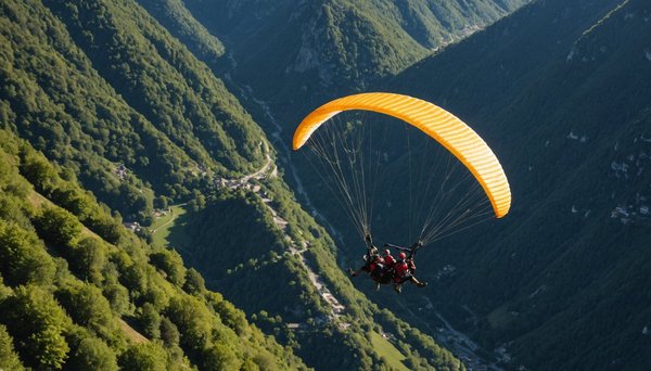 L'aventure initiatique du parapente à aix-les-bains